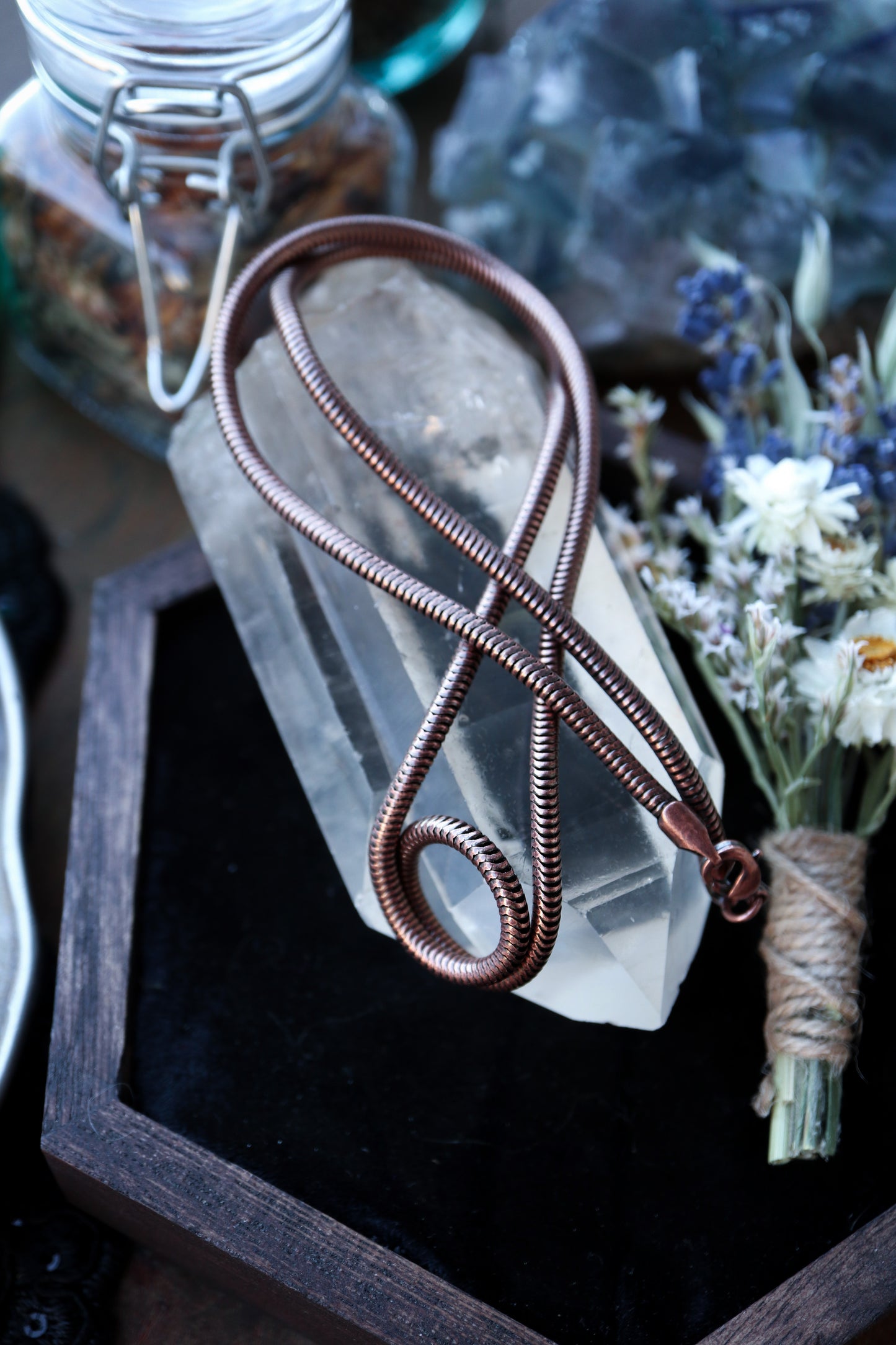 Copper Snake Chain
