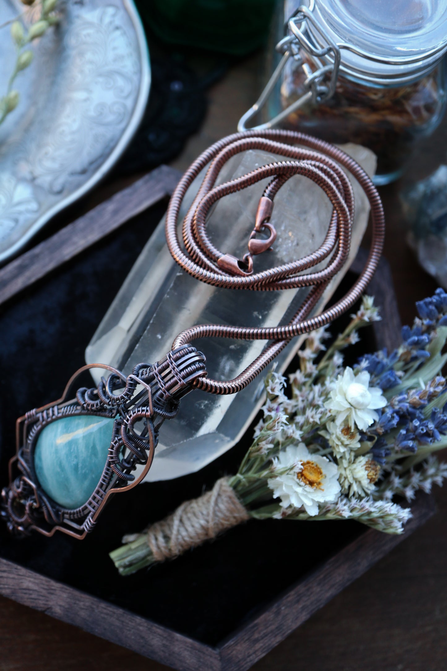 Copper Snake Chain